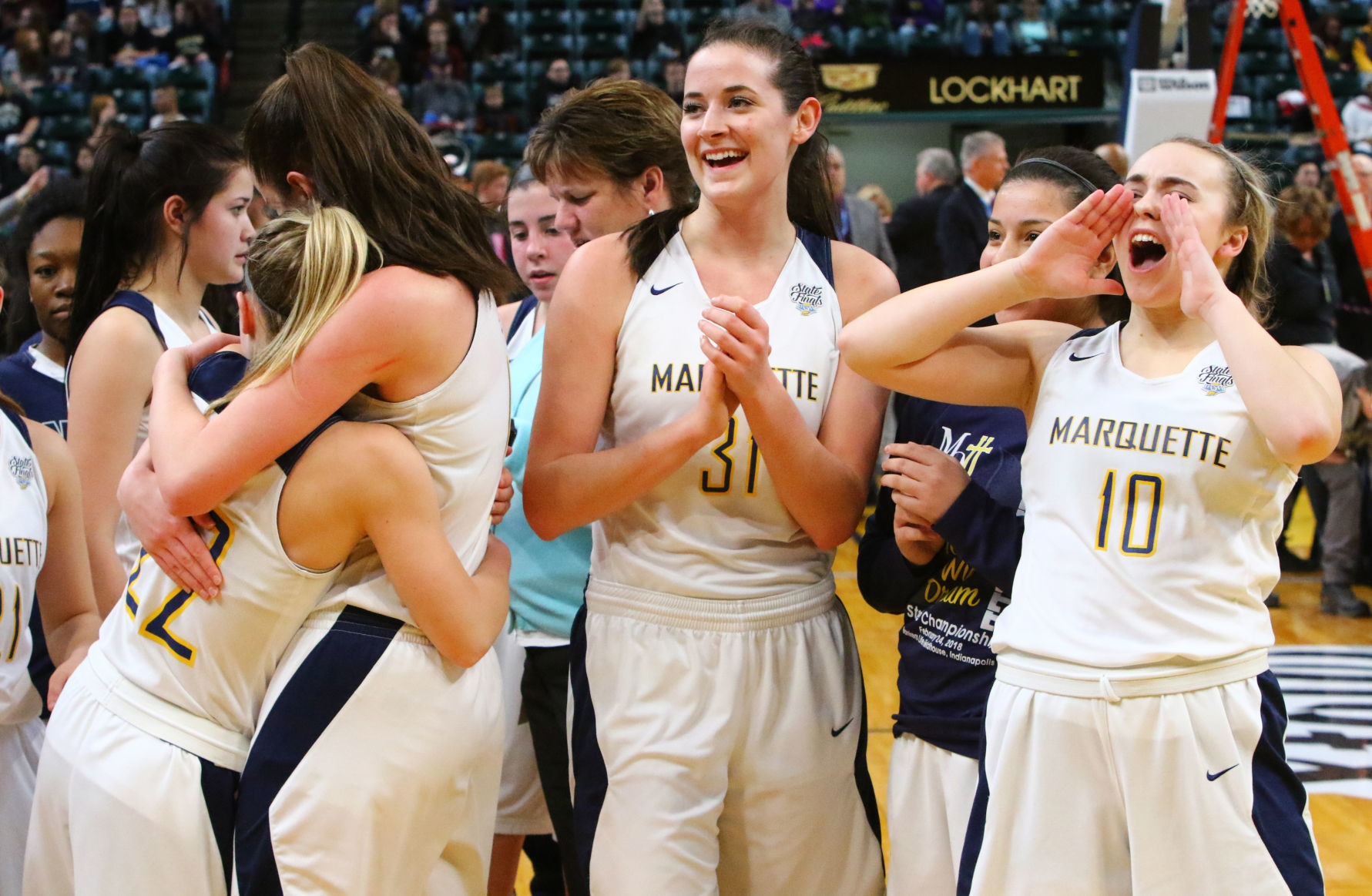 Girls Basketball State Finals: Marquette Catholic vs. Vincennes Rivet